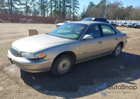 2001 Buick Century Custom from USA, damaged, VIN 2G4WS52J711127434
